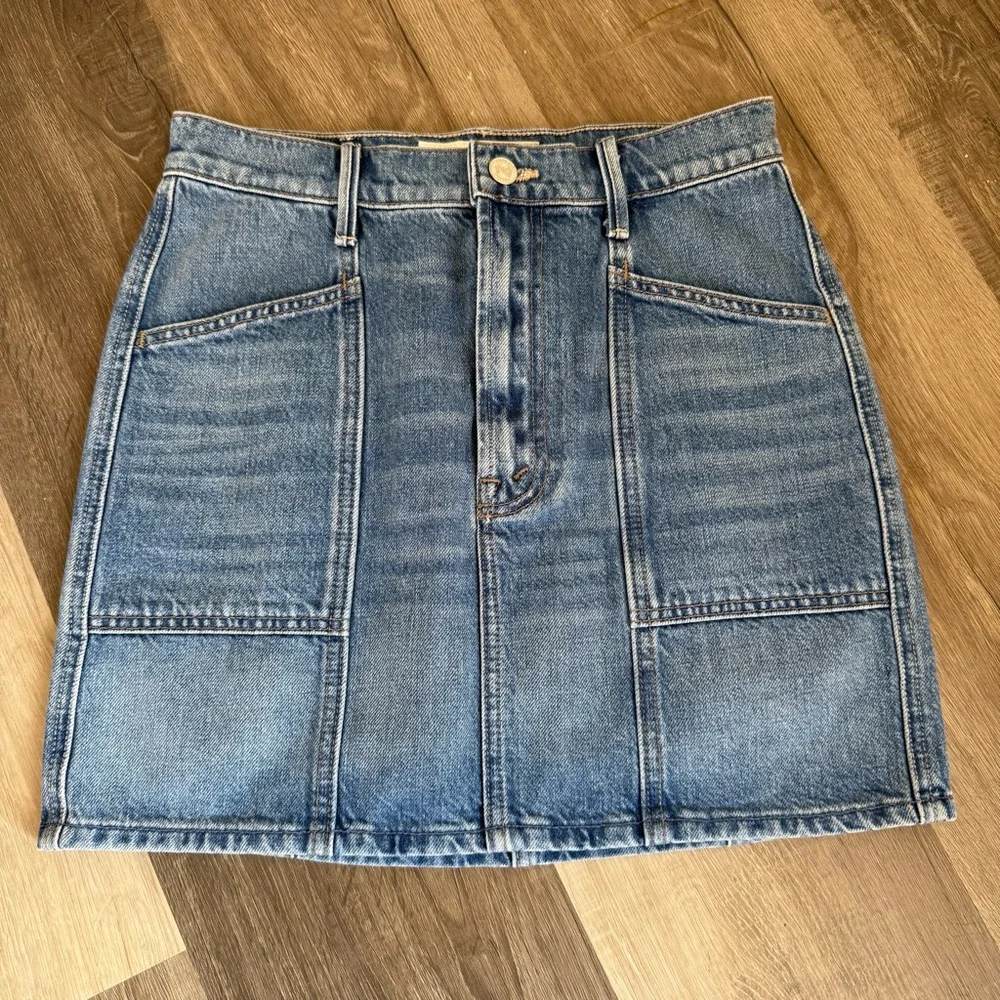 Mother The Lineup Swooner Mini Skirt 26